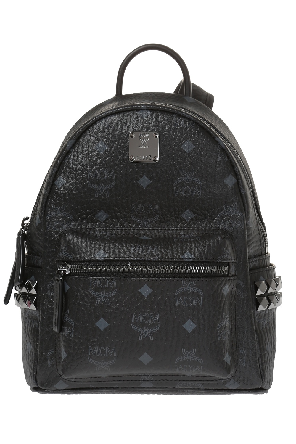 Black Stark backpack MCM SchaferandweinerShops HK Orla Kiely Webbing Strap Bag